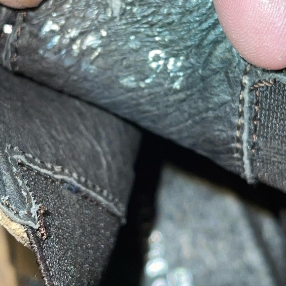 Men’s Bacco Bucci Rustic Italian Leather Chelsea Boots. Size 9.5 GUC - Picture 9 of 14